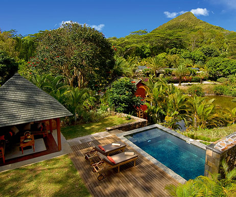 Lakaz Chamarel Exclusive Lodge, an eco-lodge in Chamarel, Mauritius